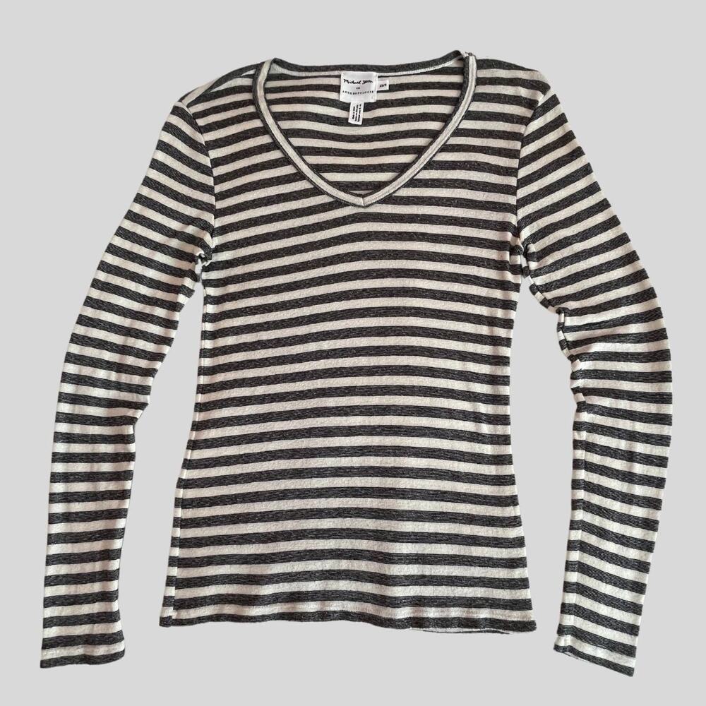 Michael Stars For Anthropologie Striped Tee Womens XS S